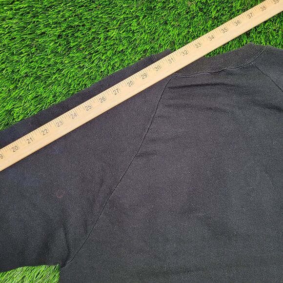 Vintage Nashville Sweatshirt Medium 20x26 Black - Picture 3 of 11